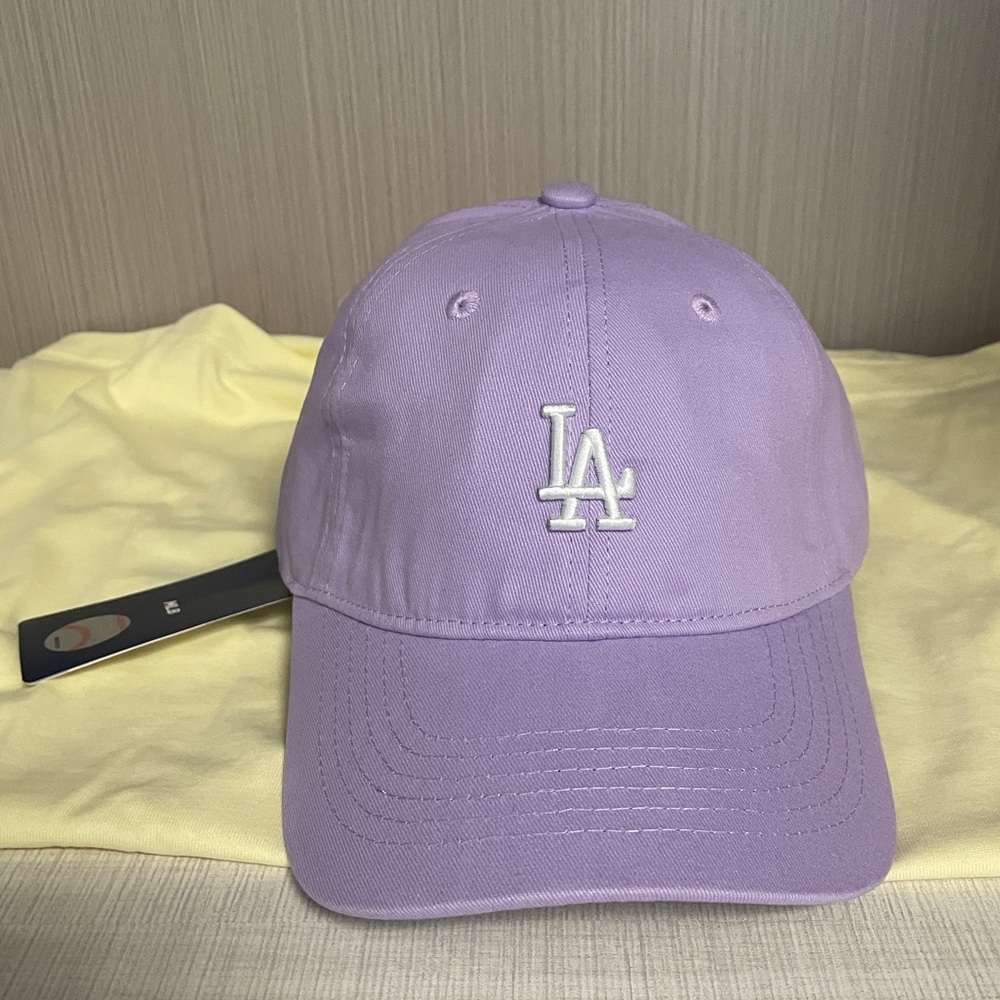 MLB Los Angeles Dodgers Logo Embroidered Purple Baseball Cap